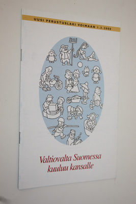 Unto Hämäläinen : Valtiovalta Suomessa kuuluu kansalle
