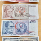 Jugoslavia 1000 5000 20000 100000 dinara 1980-l - pikkukuva 1