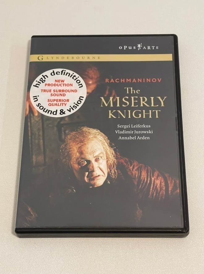 Sergei Rahmaninov - The Miserly Knight (ooppera-DVD)