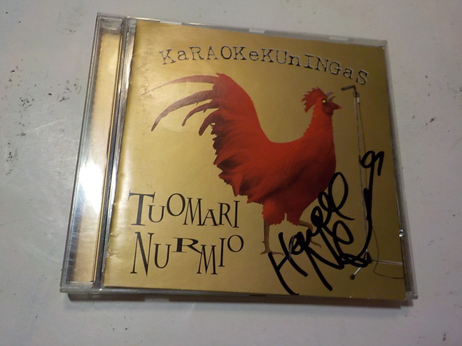 TUOMARI NURMIO - KARAOKEKUNINGAS CD NIMMARILLA