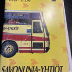 Aikataulut savonlinja-yhtiöt 89-90 - pikkukuva 1