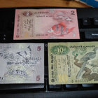 Ceylon Sri Lanka 2,5,10 Rupees 1979 F-VF - pikkukuva 1