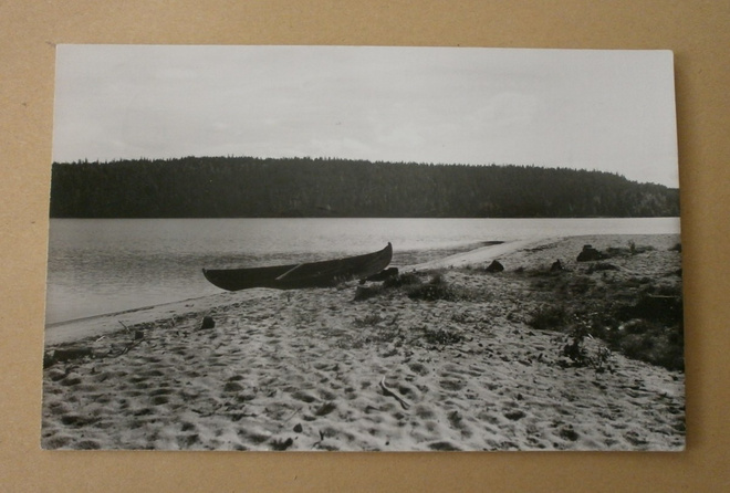 Hyrynsalmi, leirintä / camping, mv valokuvapk, p. 1984