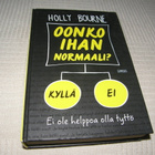 Holly Bourne Oonko ihan normaali? -sid - pikkukuva 1