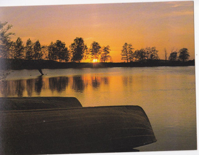 AURINGONLASKU RANNALLA POSTIKORTTI