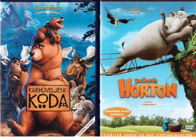 2 KPL DVD ELOKUVIA