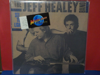THE JEFF HEALEY BAND - SEE THE LIGHT U.S -88 EX+/M- LP