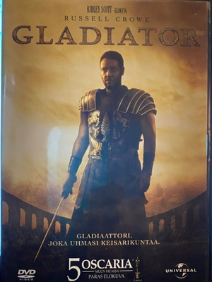 Gladiator-Gladiaattori Dvd UUSI
