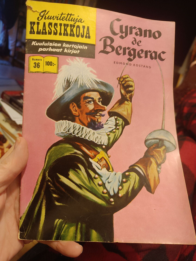 Kuvitettuja klassikkoja 36 Cyrano de Bergerac