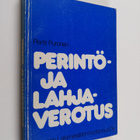 Pertti Puronen : Perintö- ja lahjaverotus - pikkukuva 1