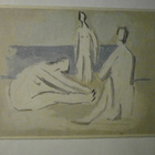 Pablo Picasso: Kolme kylpijää, taidepk, ei p. - pikkukuva 1