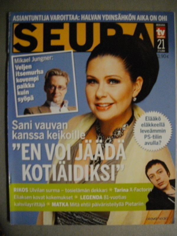 Seura lehti Nro 21/2010 (9.11)