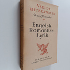 Fredrik Böök : Engelisk romantik lyrik - pikkukuva 1