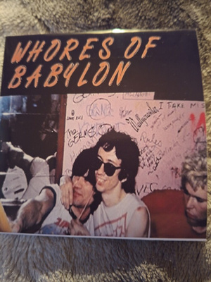WHORES OF BABYLON s/t 1990 stiv bators dd ramone j thunders