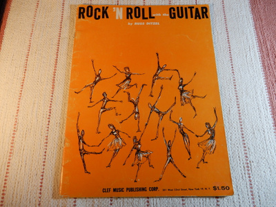 ROCK 'N ROLL WITH THE GUITAR BY RUSS DITZEL NUOTTIKIRJA