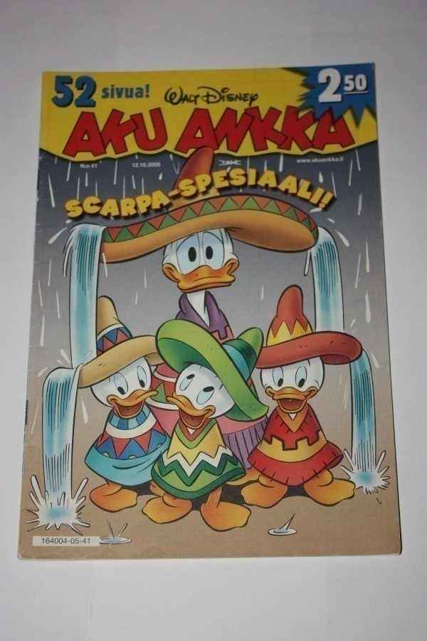 Aku Ankka # 41 / 2005 – Scarpa-spesiaali