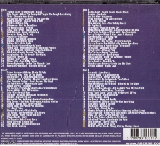 HOT 100 (4 CD BOX)