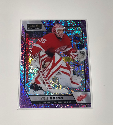 2023-24 OPC Platinum Violet Pixels #28 Ville Husso