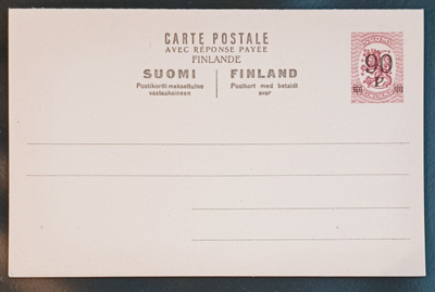 M1917 Ehiö 90p/20p +90p/20p punainen **