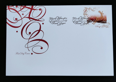 2009 FDC Omakuvamerkki Talven taikaa