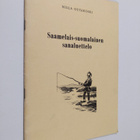 Nilla Outakoski : Saamelais-suomalainen sanaluettelo - pikkukuva 1