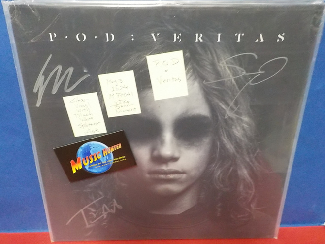 P.O.D VERITAS M-/M- LP +NIMIKORJOITUKSET