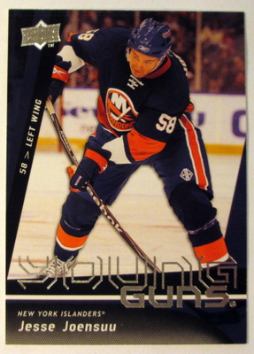 JESSE JOENSUU Young Guns Upper Deck 2009-10