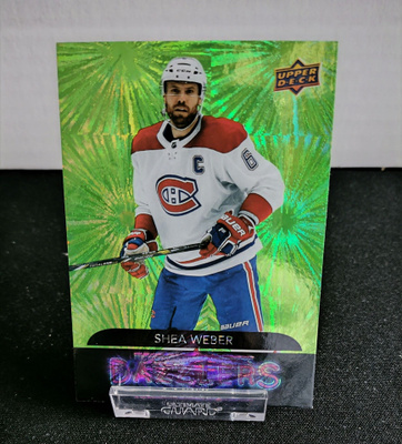 Shea Weber Dazzlers Upper Deck 2020-21