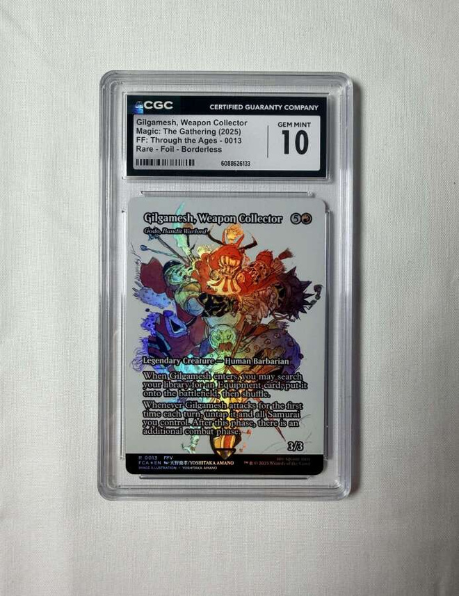 Magic the Gathering Gilgamesh, Weapon Collector CGC 10