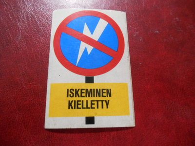 Purkkatarra Jenkki Kuvahuuli Iskeminen kielletty