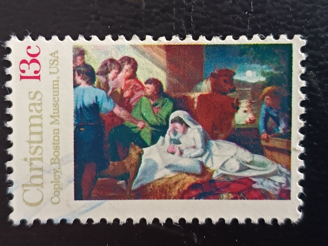 USA Joulumerkki 13c