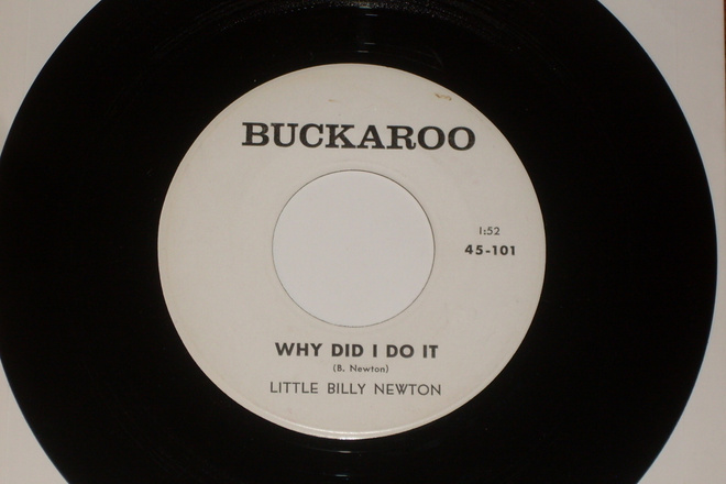7" LITTLE BILLY NEWTON - Why Did I Do It - single country EX