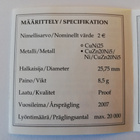 Suomi 2007 2 € Itsenäisyys 90 vuotta PROOF - pikkukuva 4