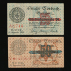 Saksa Notgeld 25, 50 Pfennig, Corbach 15.12.1920 VF - pikkukuva 1