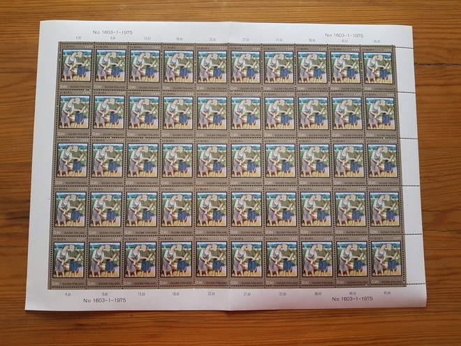 Postimerkkiarkki Eurooppa CEPT 0,90 mk
