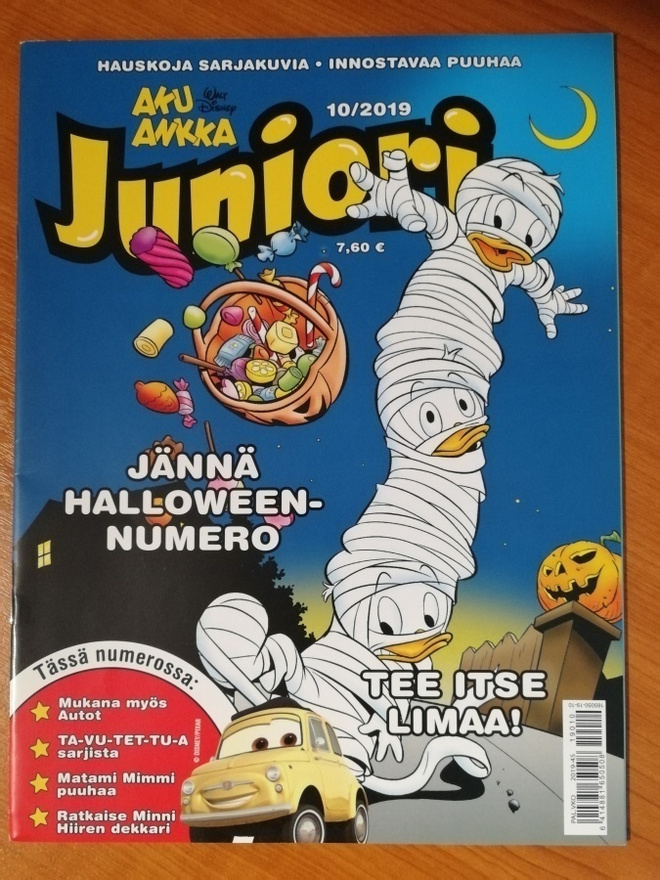 Aku Ankka Juniori Nro 10 / 2019