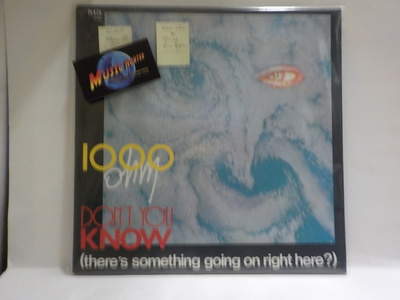 1000 OHM - DONT YOU KNOW M-/M- BELGIUM 1985 12"