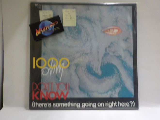 1000 OHM - DONT YOU KNOW M-/M- BELGIUM 1985 12"