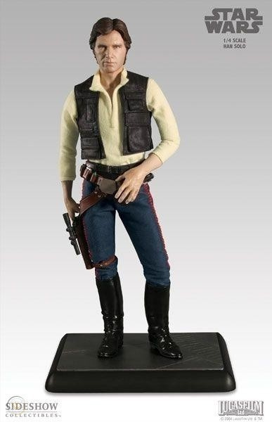 SIDESHOW - 1/4 scale STAR WARS HAN SOLO - HEAD HUNTER STORE.