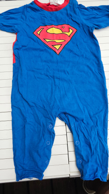 H&M Superman vauvan puuvillahaalari, koko 62