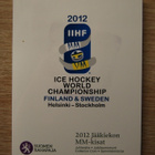 Suomi 2012 Jääkiekko 5 e. PROOF - pikkukuva 2