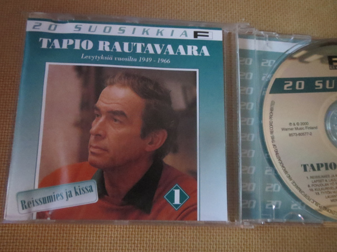Tapio Rautavaara: 20 suosikkia - Reissumies ja kissa CD