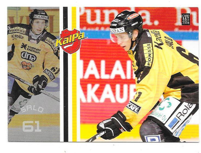 2007-08 CardSet #255 Timo Salo  Kalpa
