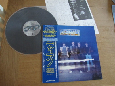 Paul DiAnno two simmers & a bag of jockies lp obi japani 198