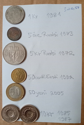 Ulkolaiset kolikot