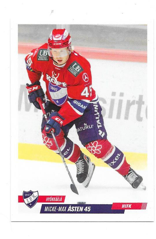 2022-23 CardSet #189 Micke-Max Åsten HIFK