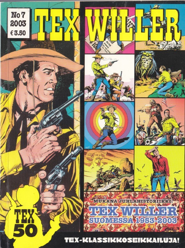 Tex Willer 7/2003 Salaperäiset jäljet 2/2