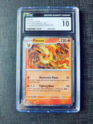 Flareon - SVP167 - Scarlet & Violet Black Star Promo