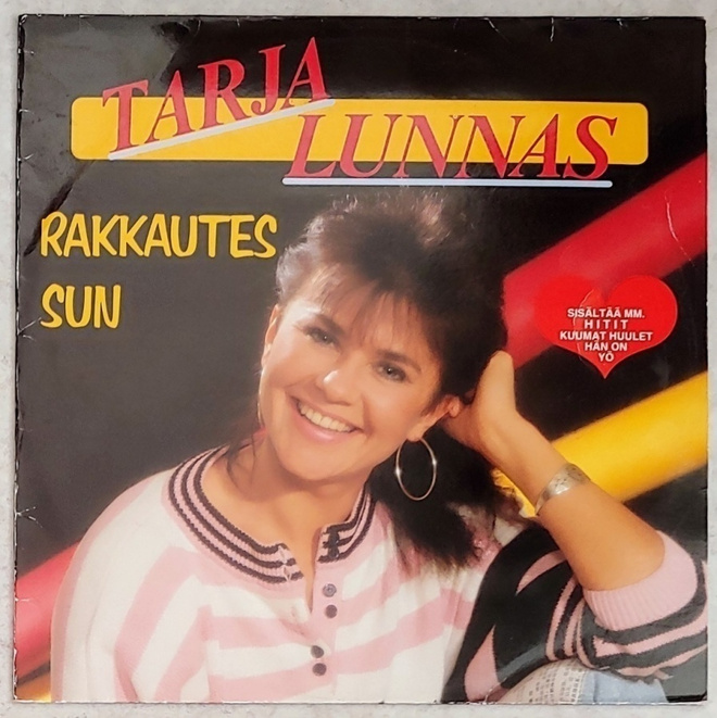 TARJA LUNNAS: Rakkautes Sun – LP 1991 - Reijo Taipale
