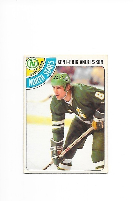 1978-79 OPC #17 Kent-Erik Andersson Minnesota North Stars